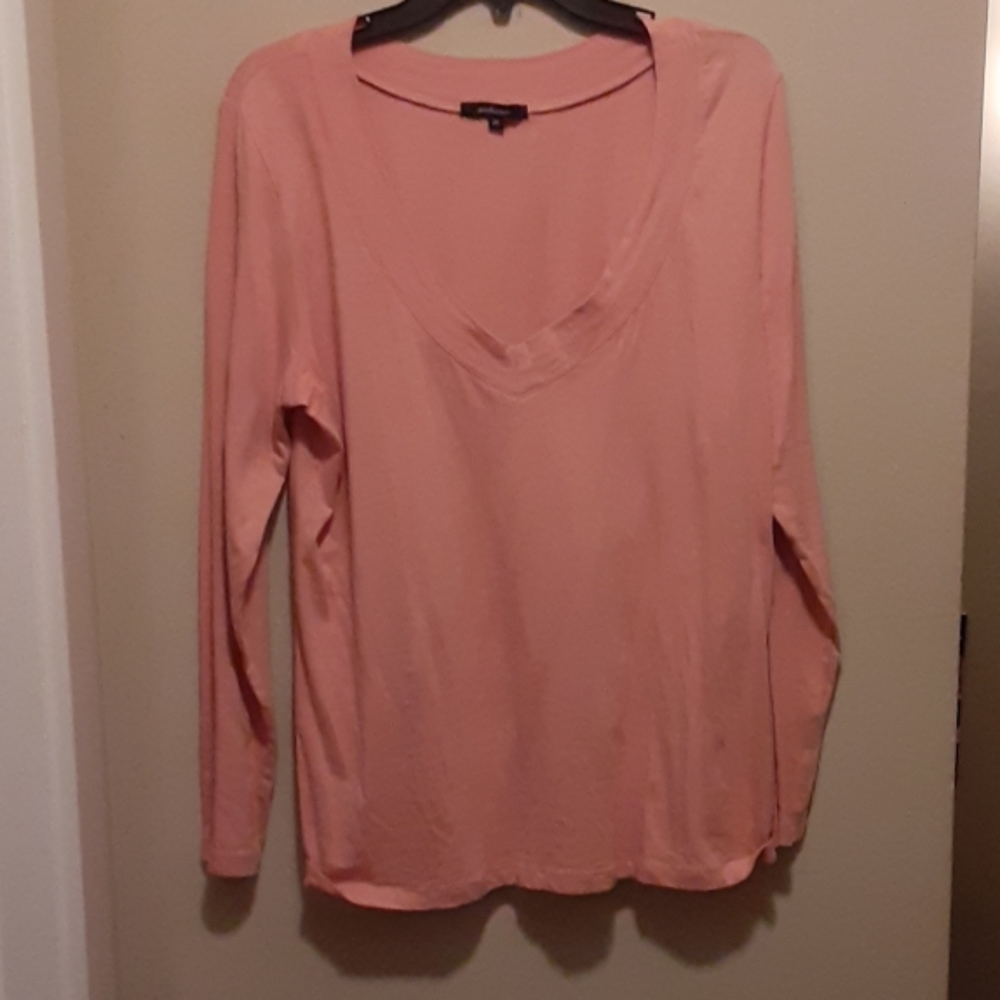 Pink long sleeve shirt